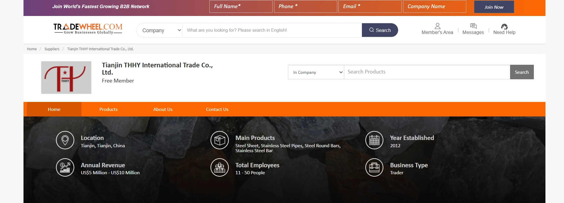 Tianjin THHY International Co Ltd