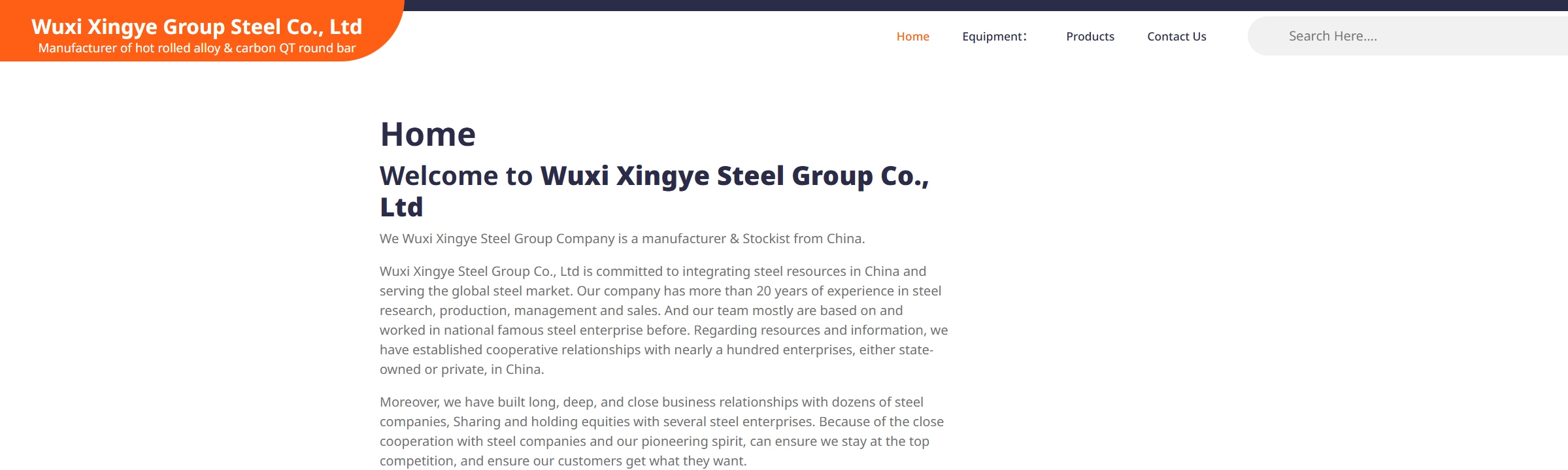 Wuxi Xingye Dikişsiz Çelik Boru Co Ltd