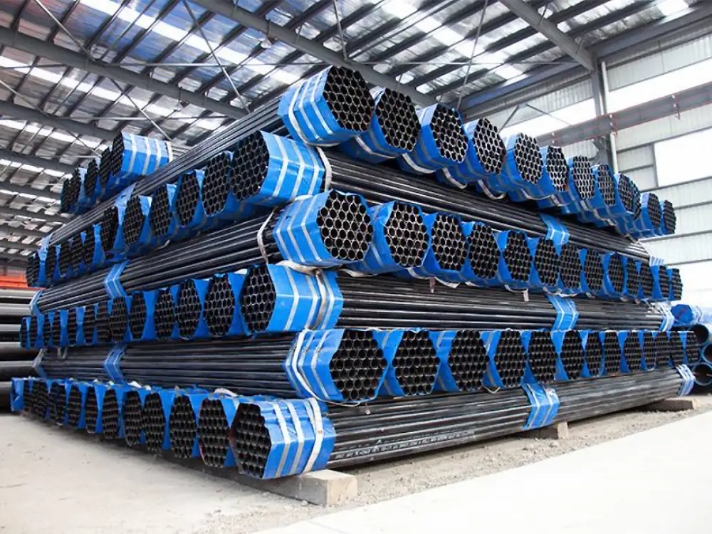 API 5L gas line pipe carbon steel erw pipe factory