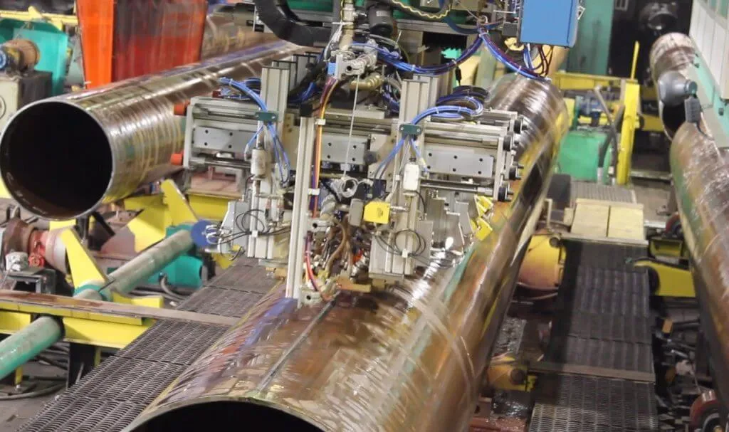 lsaw pipe manufacturing process