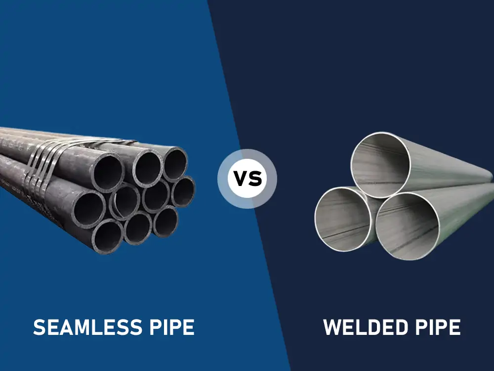 seamed steel pipes and seamless steel pipes