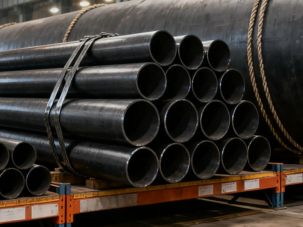 Durable Black Steel Pipes